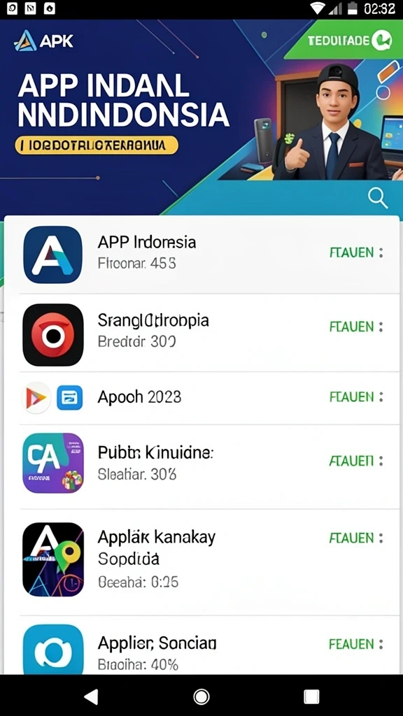 7cone - Tampilan antarmuka yang menarik dan mudah dinavigasi.