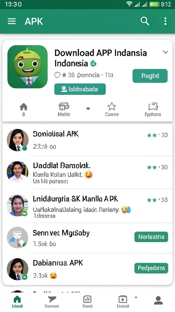 awanluck - Tangkapan layar menunjukkan antarmuka utama game yang menarik.