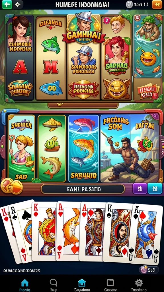awanluck - Tangkapan layar menampilkan berbagai item yang bisa dikumpulkan pemain.