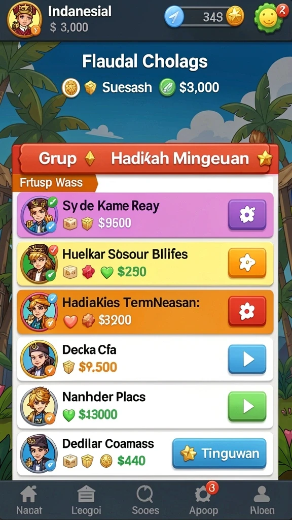 bw888 - Fitur leaderboard yang memungkinkan kompetisi dengan pemain lain.