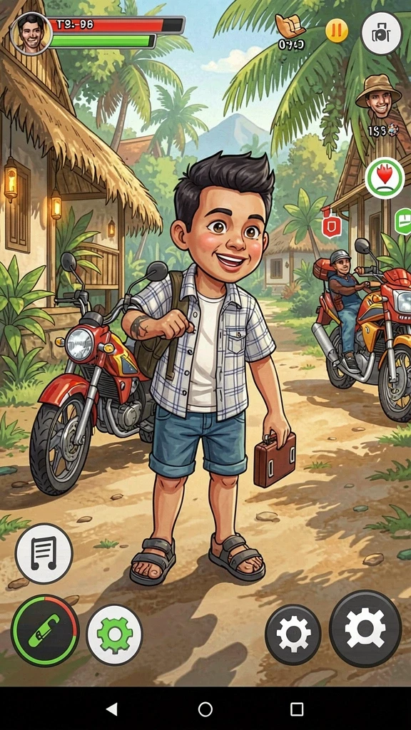 rpvip6 - Karakter utama yang bisa disesuaikan.